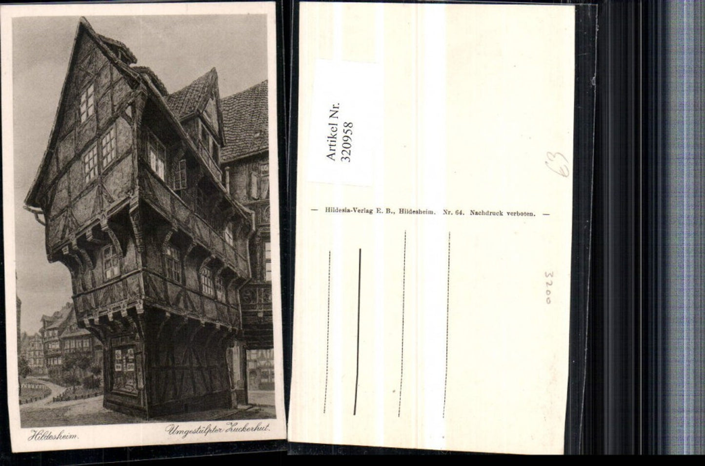 320958,Hildesheim Umgestülpter Zuckerhut