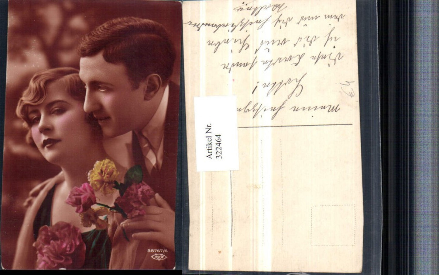 322464,Liebe Paar Blumen Rosen Portrait