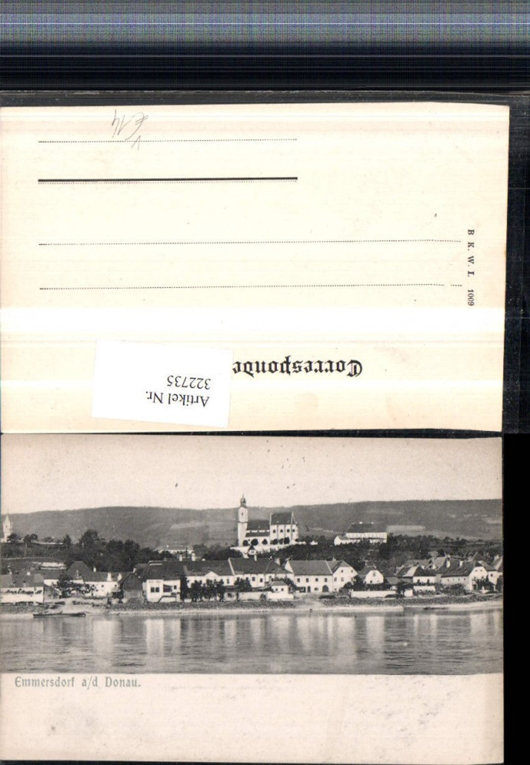 322735, Emmersdorf an d. Donau Totale pub BKWI 1009