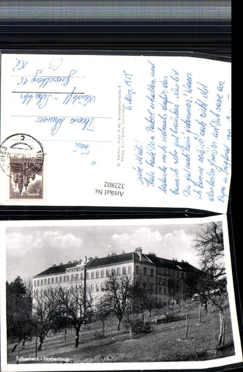 322802,Tullnerbach Norbertinum Gebäude