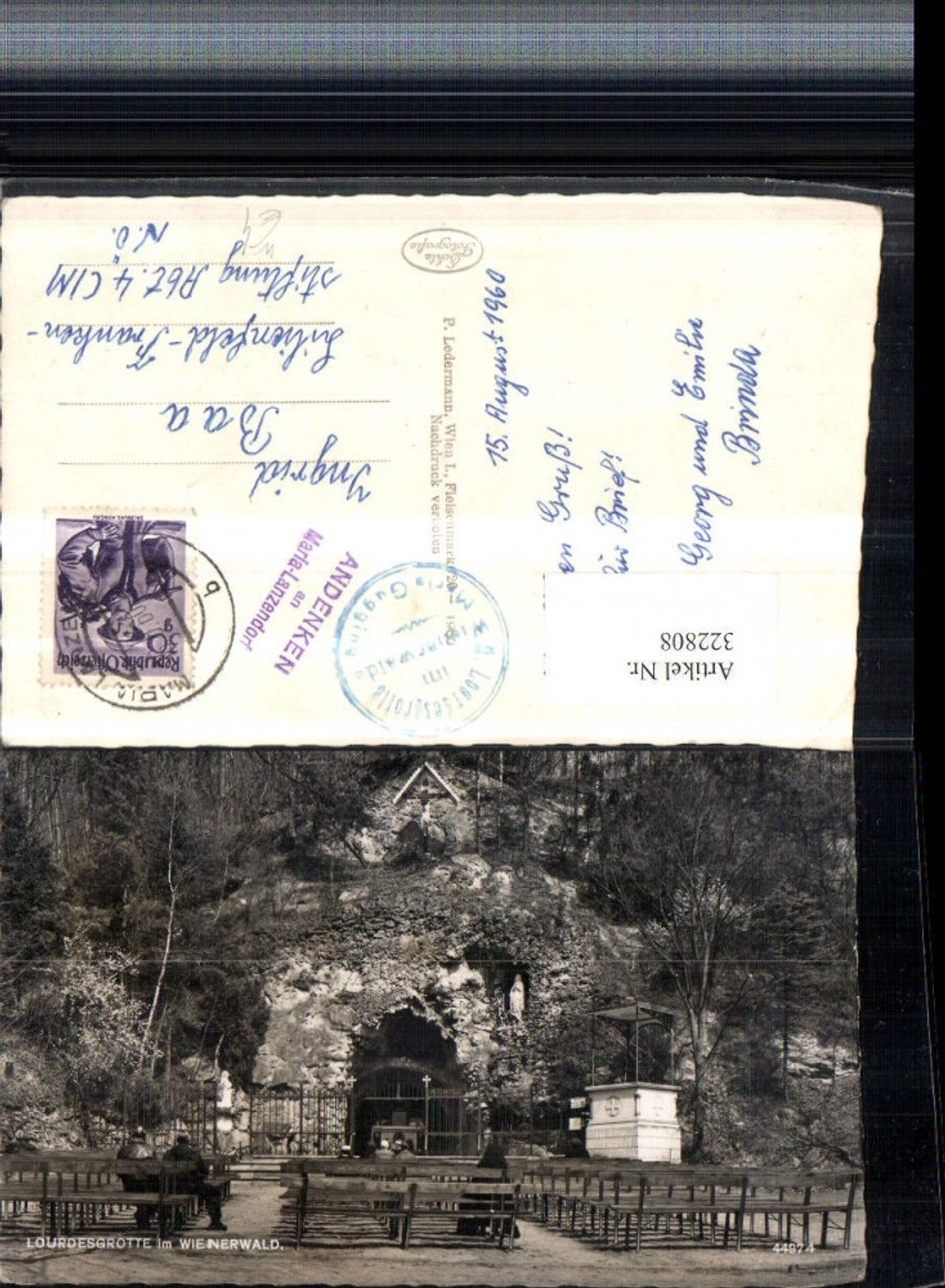 322808,Lourdesgrotte im Wienerwald Maria Gugging