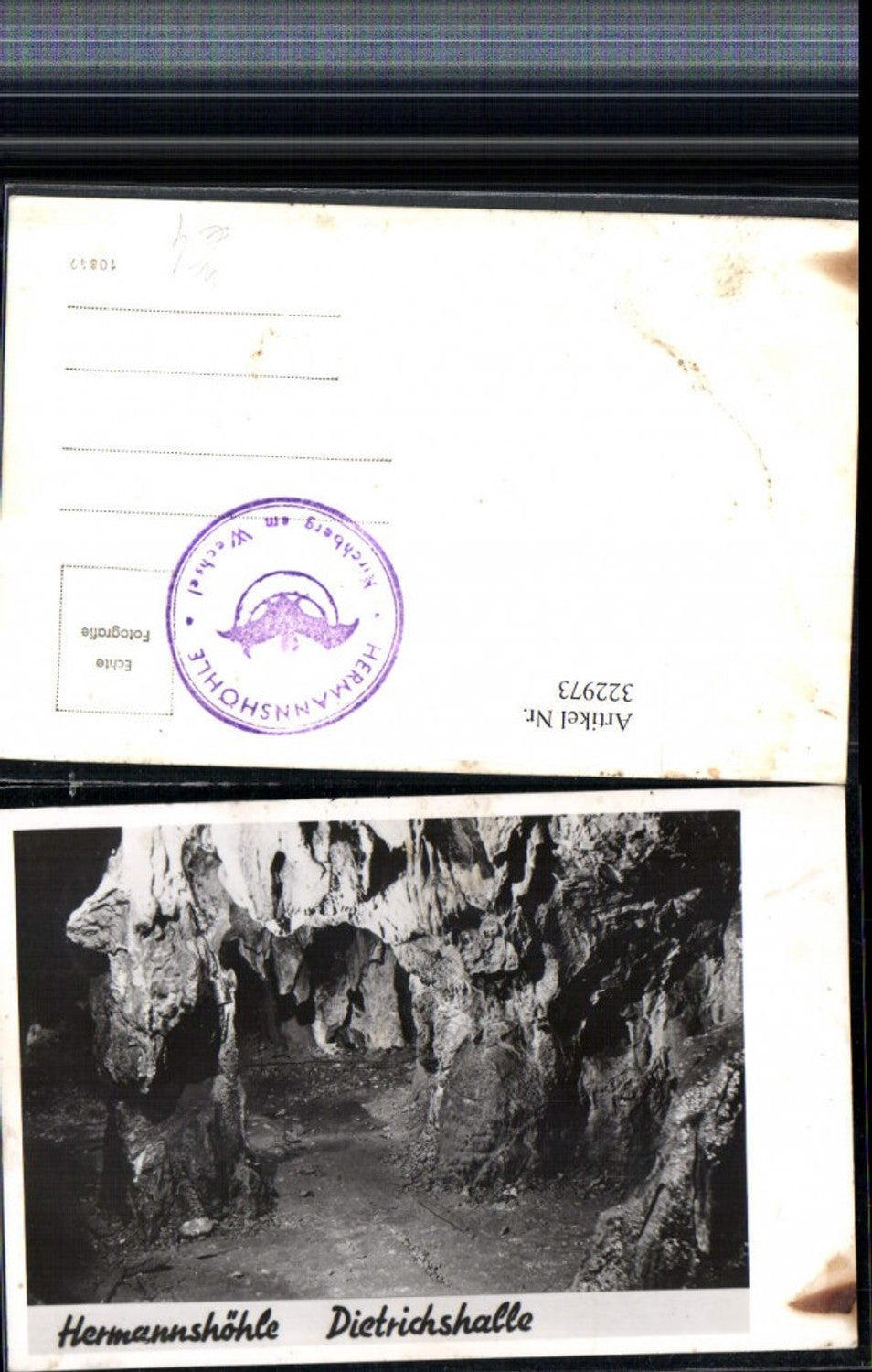 322973, Kirchberg am Wechsel Hermannshöhle Dietrichshalle