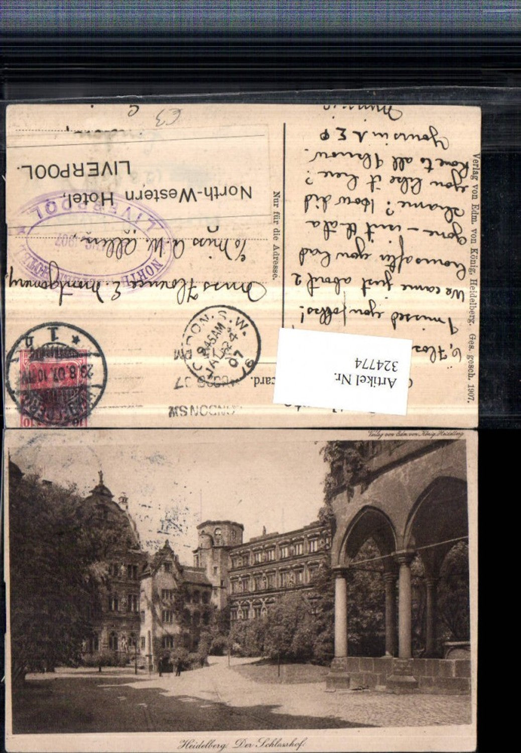 324774,Heidelberg Schloss Hof