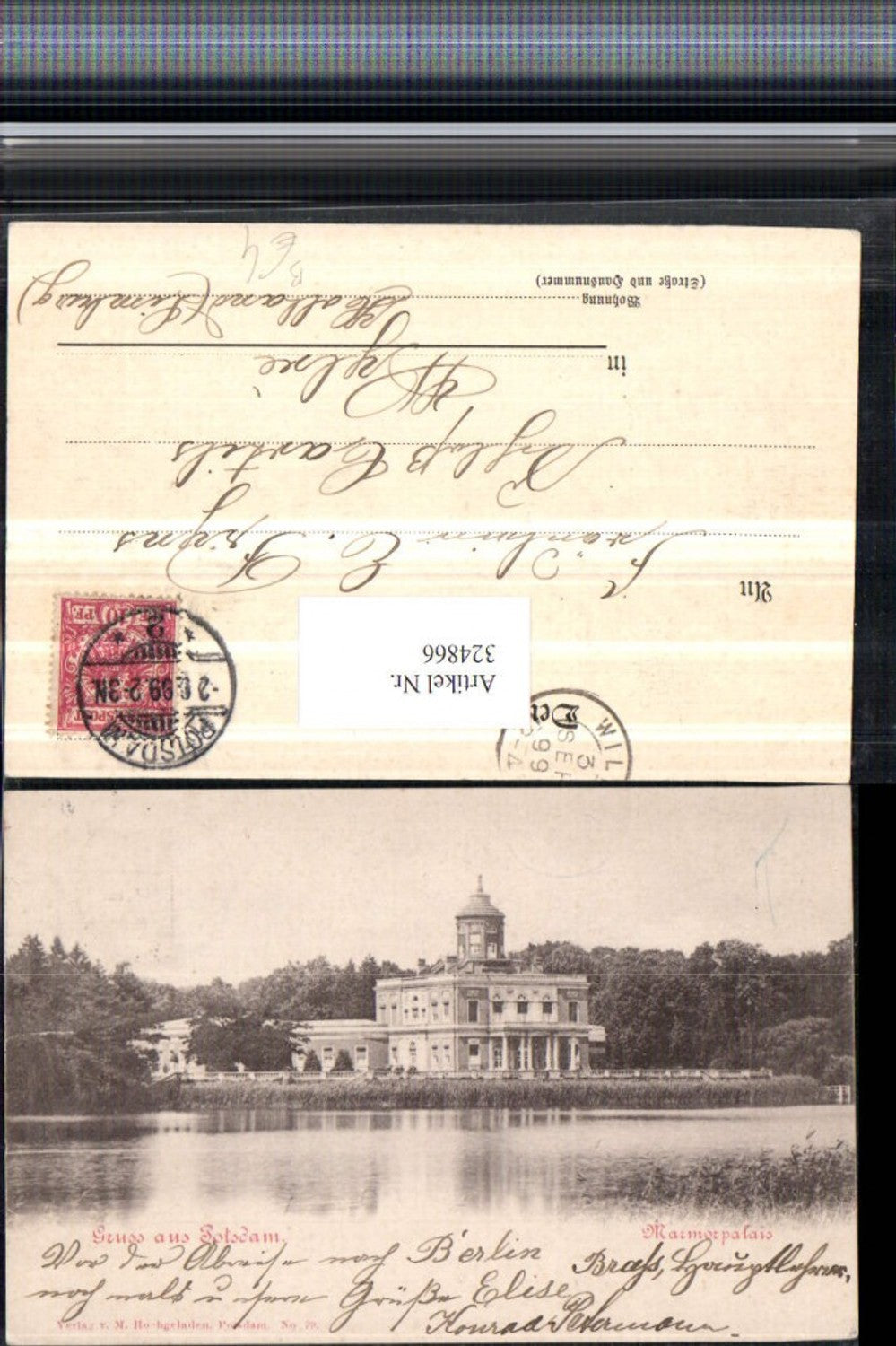 324866, Greetings from Potsdam Marble Palace