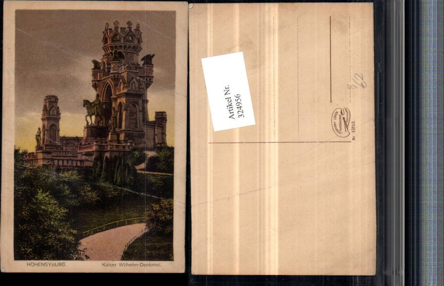 324956,Dortmund Syburg Hohensyburg Kaiser Wilhelm-Denkmal