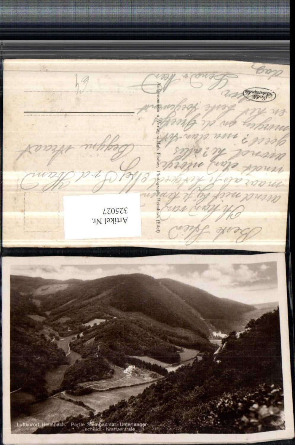 325027,Heimbach Partie Steinbachtal Unterlangerscheidt Kraftzentrale