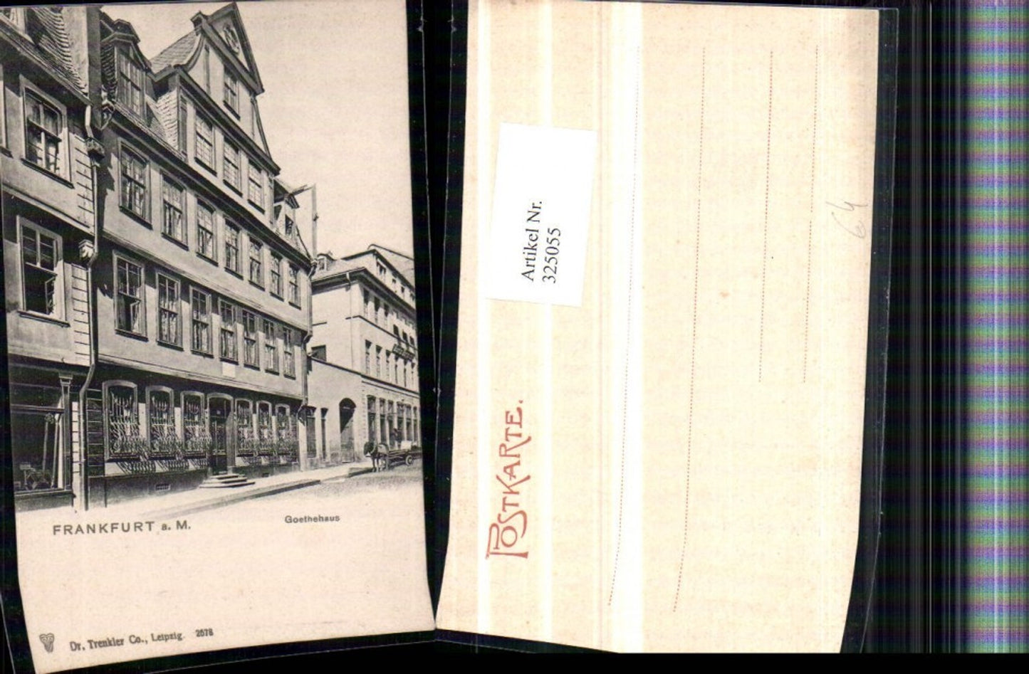 325055,Frankfurt am Main Goethehaus pub Trenkler & Co 2678
