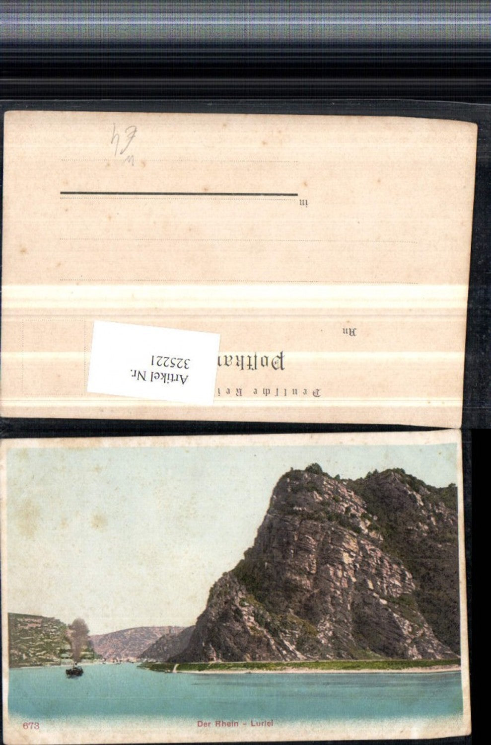325221,Lurlei Loreley Felsen am Rhein b. St. Goarshausen