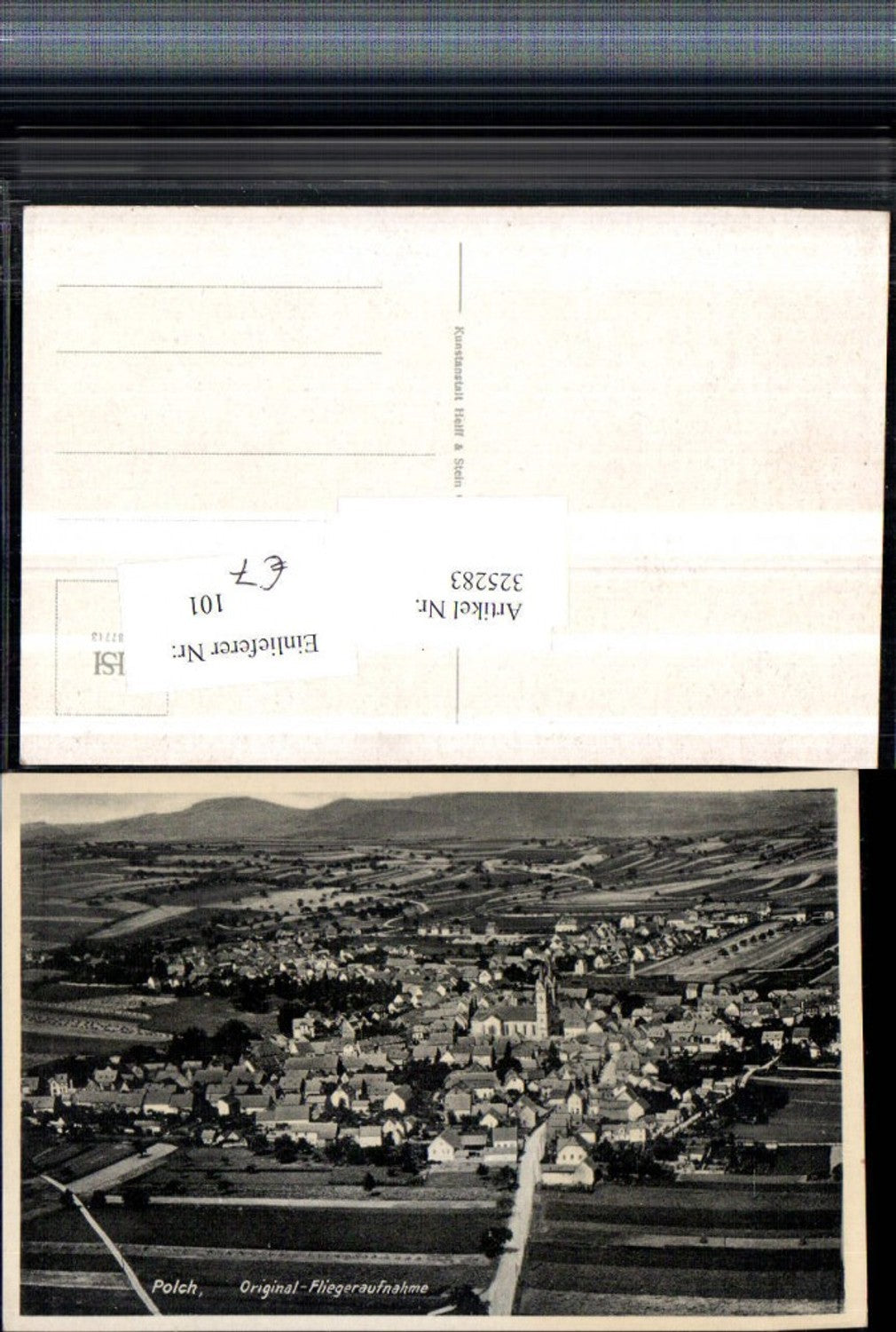 325283,Polch Totale Fliegeraufnahme