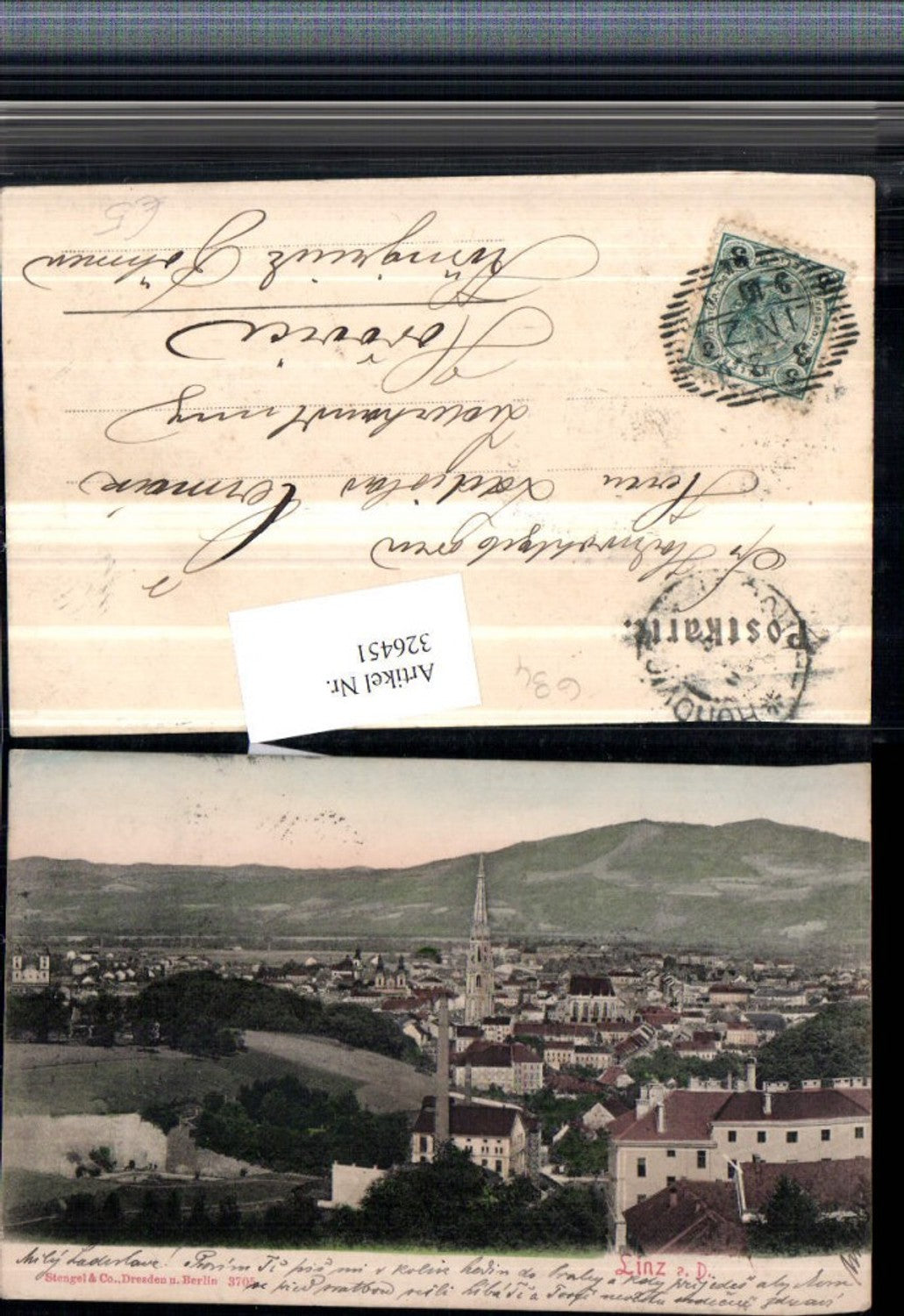 326451,Linz an d. Donau Totale pub Stengel & Co 3705