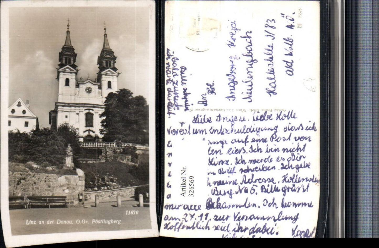 326569,Linz an d. Donau Pöstlingberg Kirche