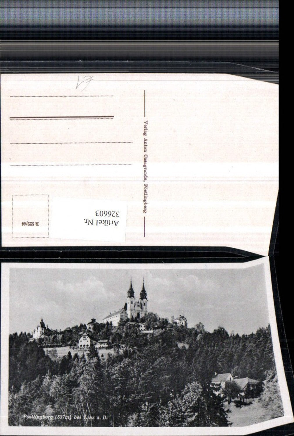 326603,Linz an d. Donau Pöstlingberg Kirche