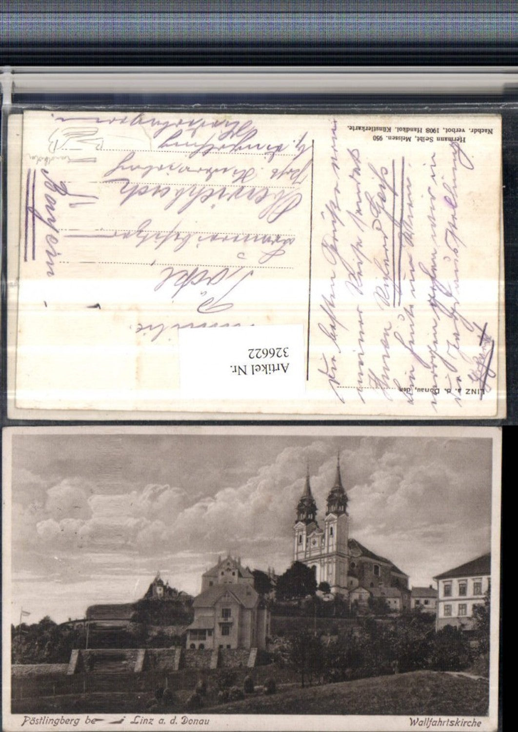 326621,Linz an d. Donau Pöstlingberg Wallfahrtskirche