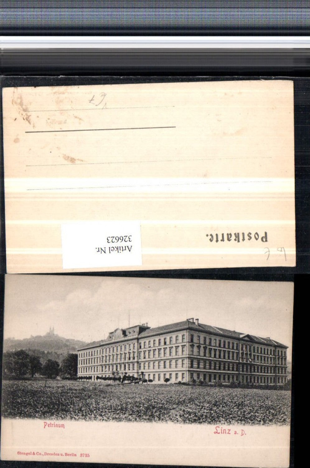326623,Linz an d. Donau Petrinum Gebäude pub Stengel & Co 3735