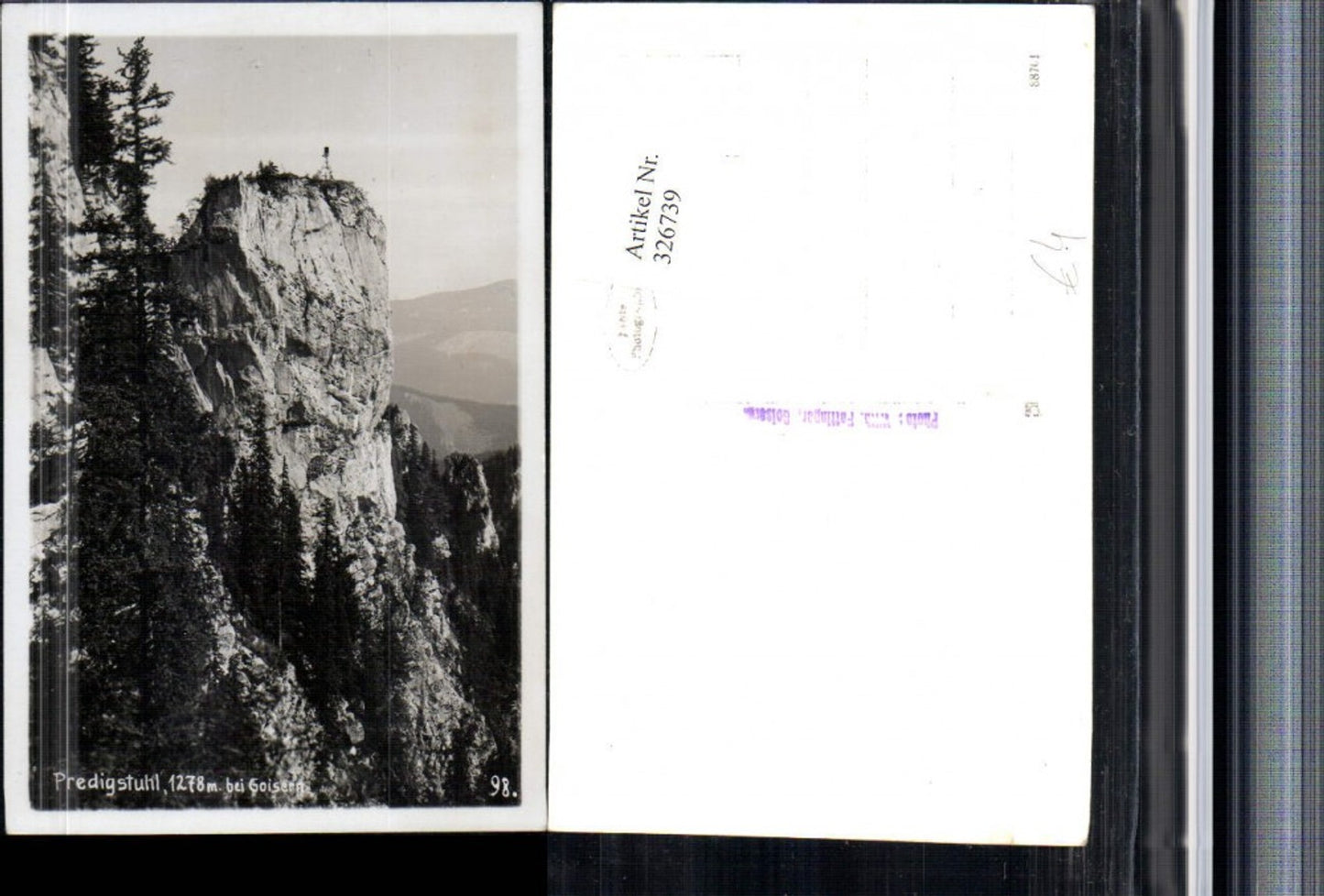 326739,Predigstuhl Felsen b. Goisern