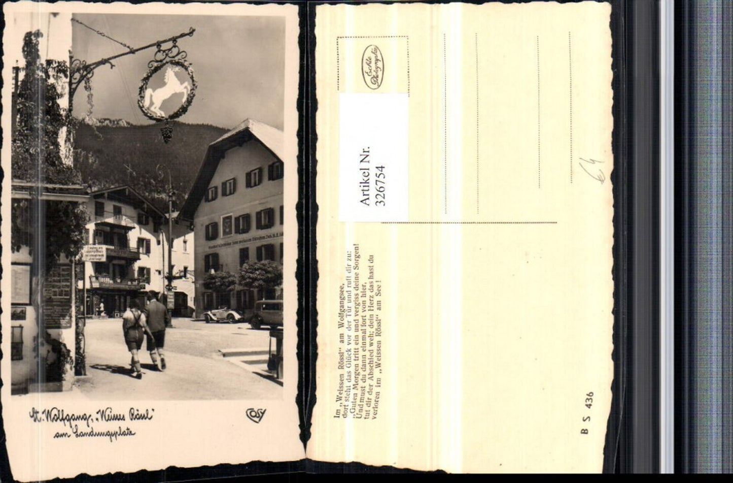 326754,St. Wolfgang Weißes Rössl u. Weißer Hirsch am Landungsplatz pub Cosy