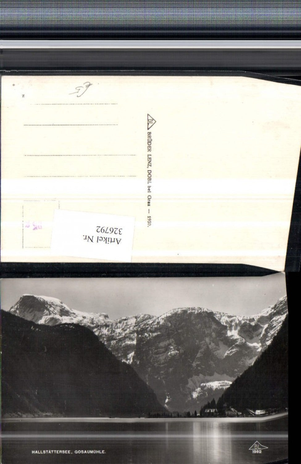 326792,Hallstättersee Gosaumühle Bergkulisse