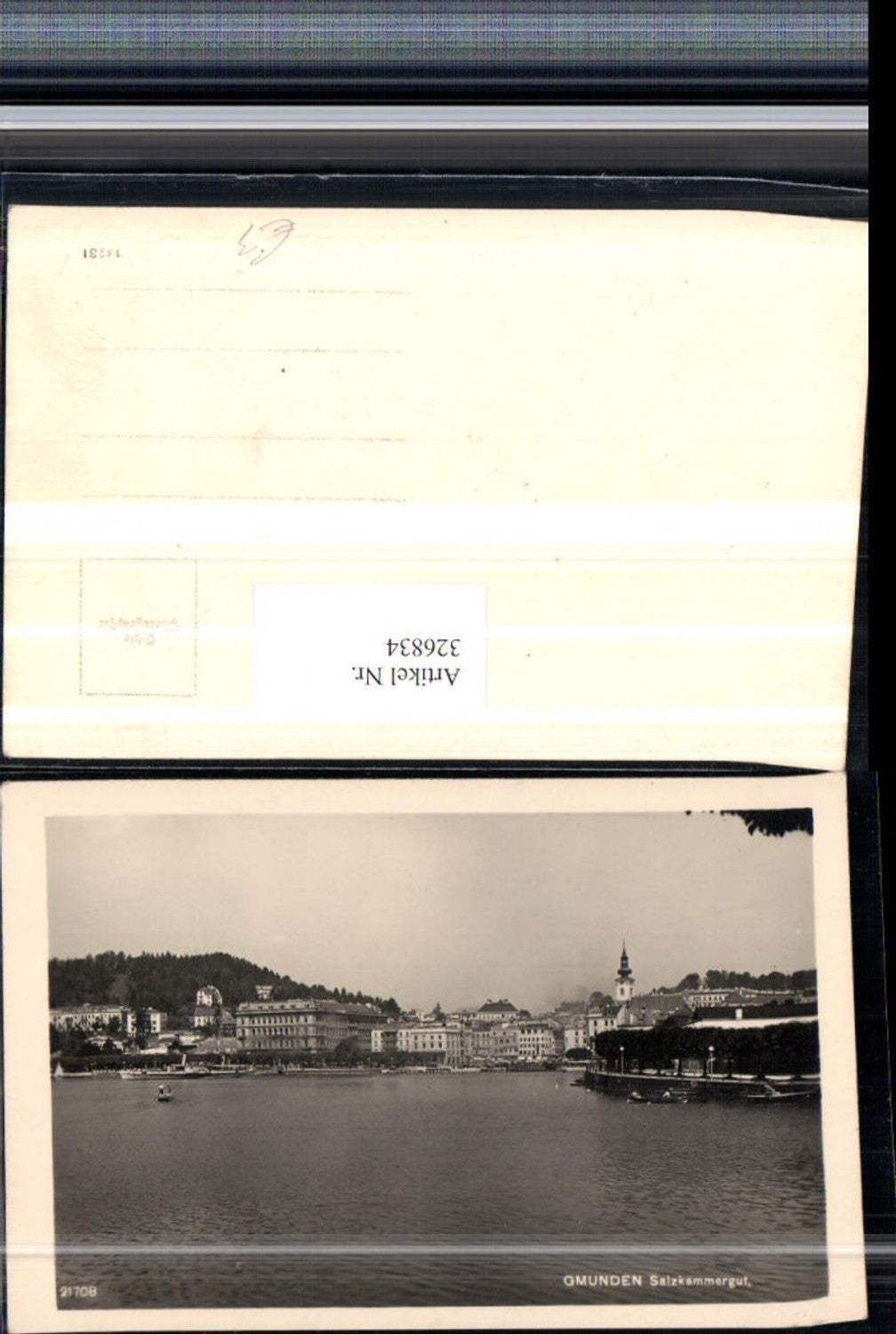 326834,Gmunden Teilansicht