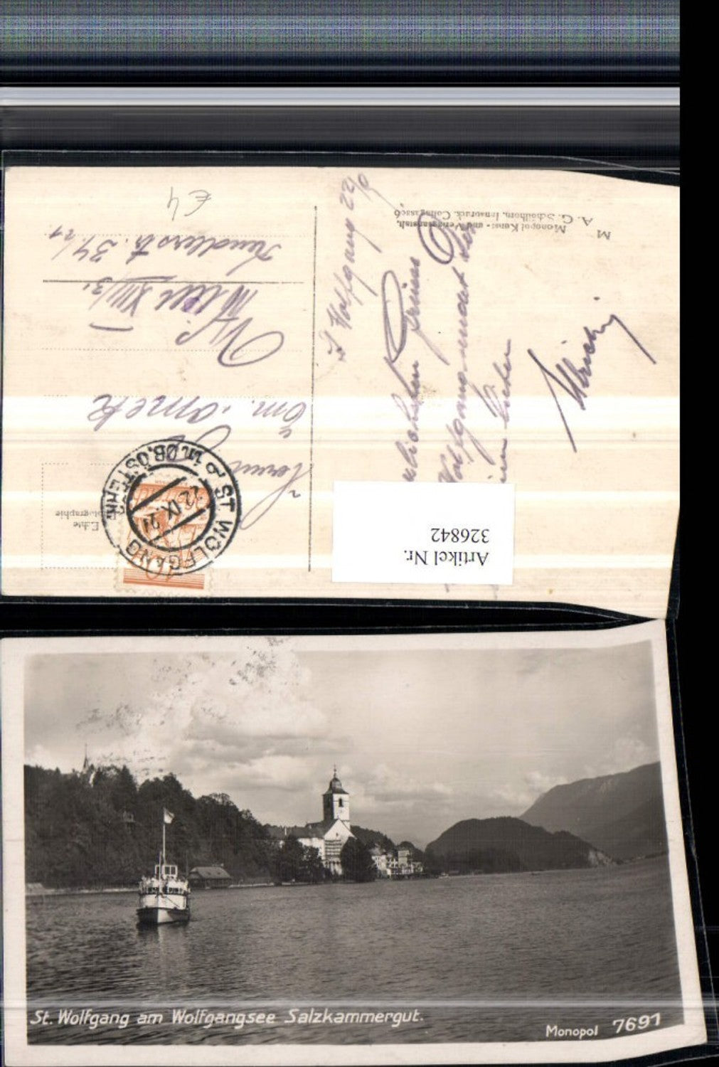 326842,St. Wolfgang am Wolfgangsee Kirche Schiff