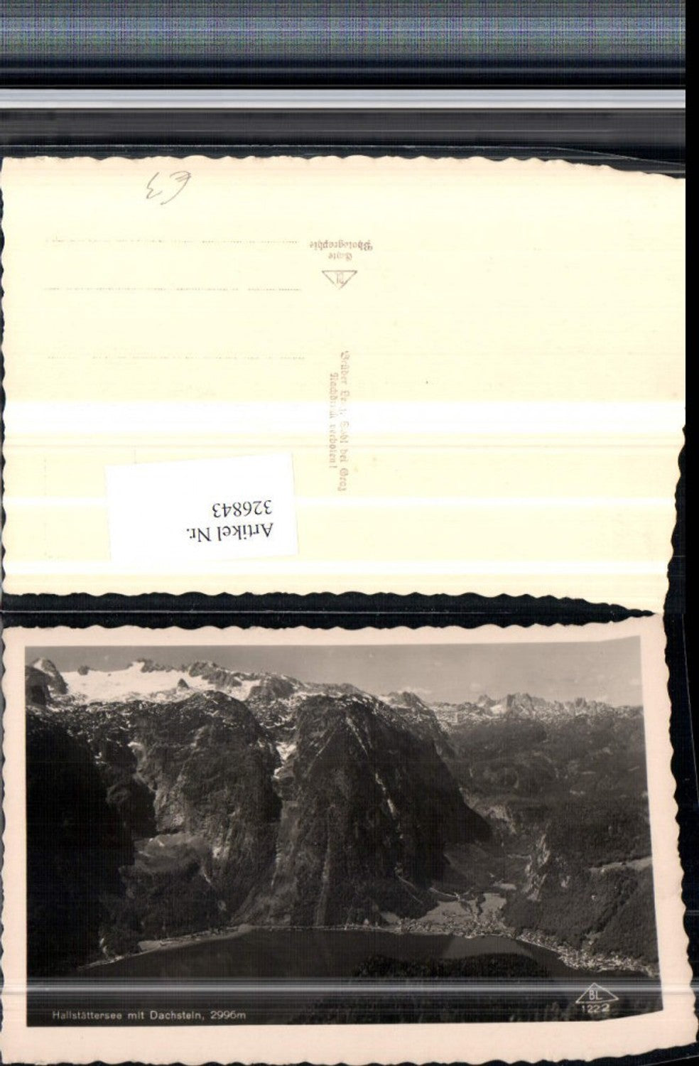 326843,Hallstättersee b. Hallstatt m. Dachstein Bergkulisse