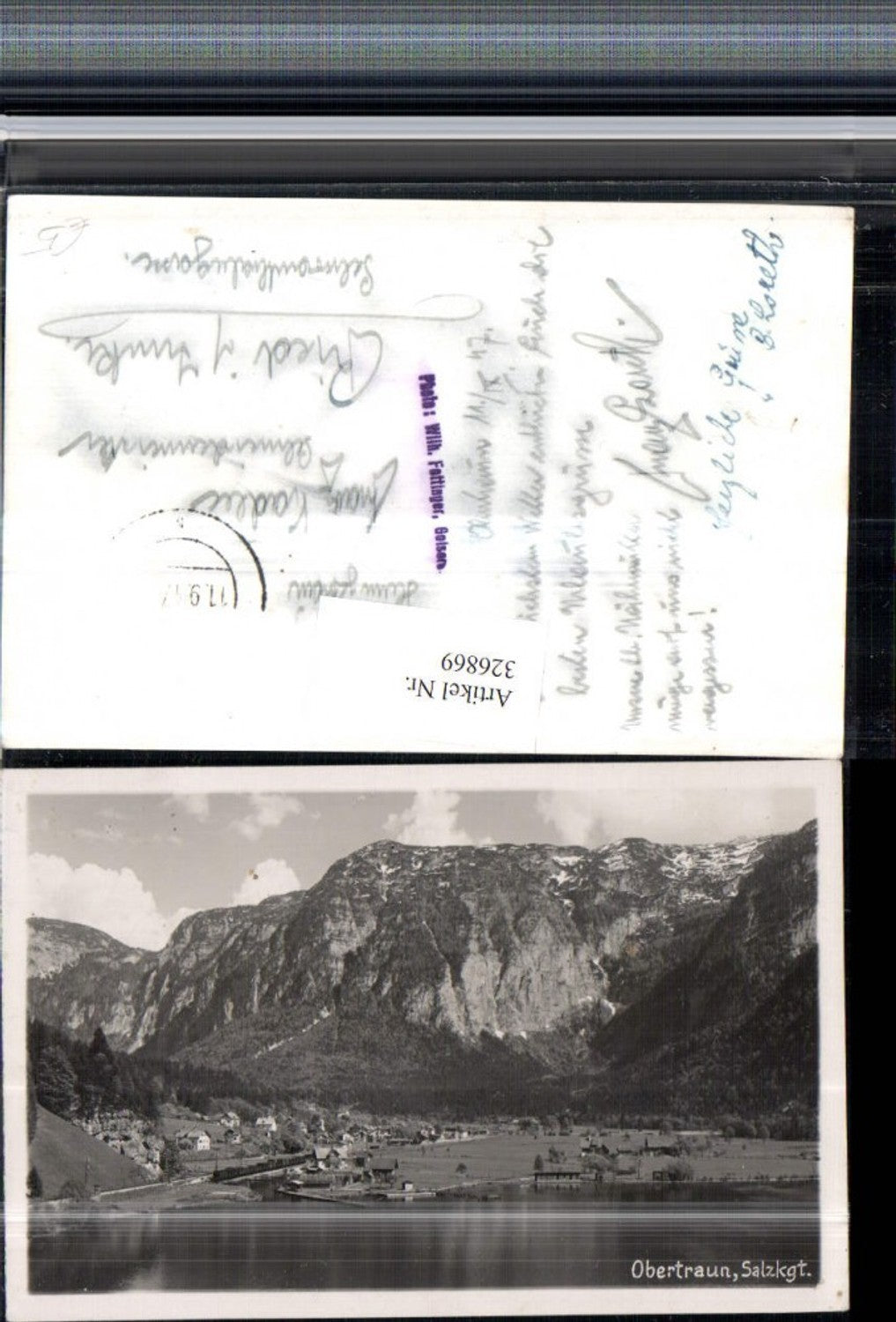 326869,Obertraun Totale Bergkulisse