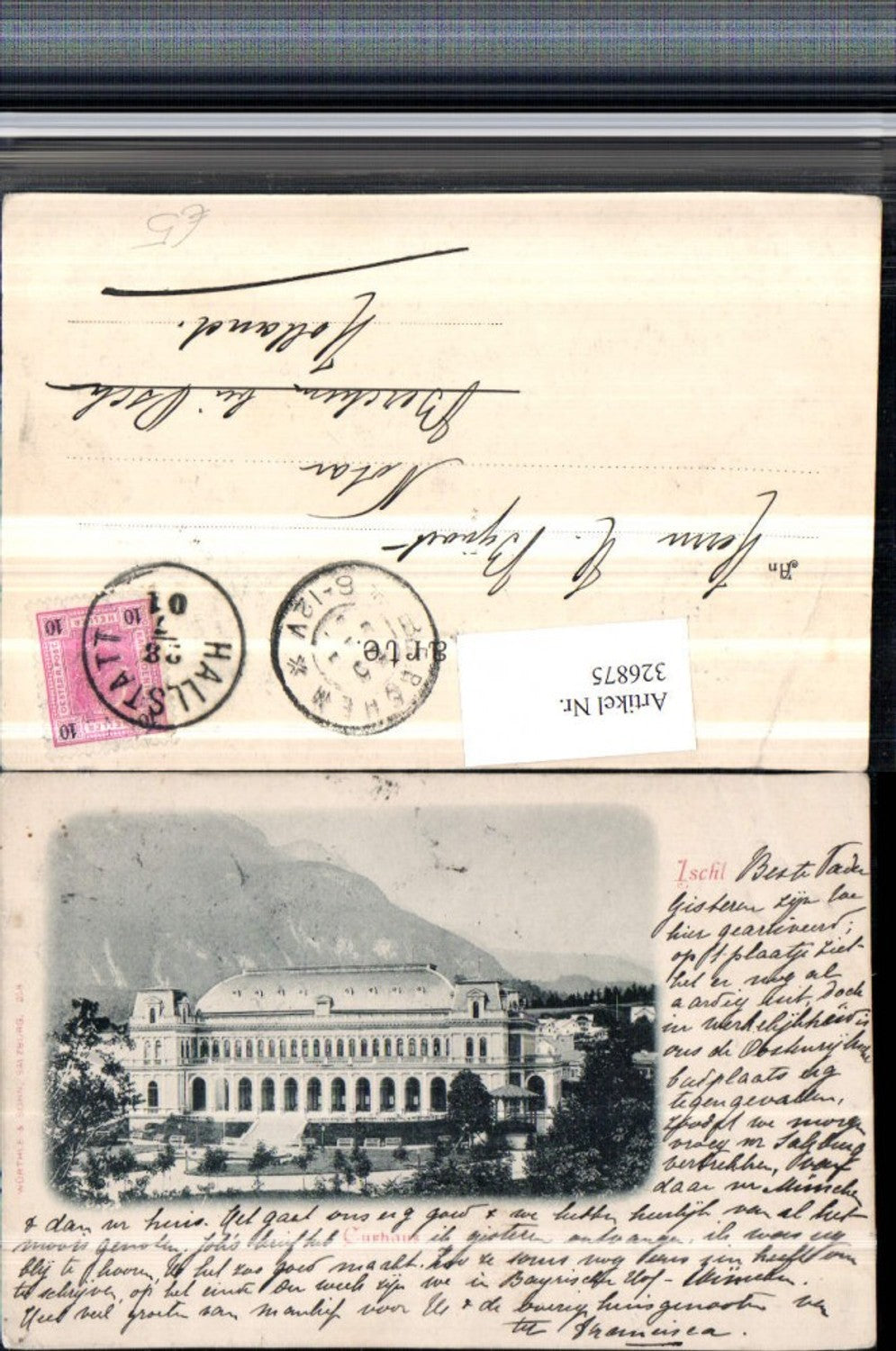 326875,Bad Ischl Kurhaus Gebäude