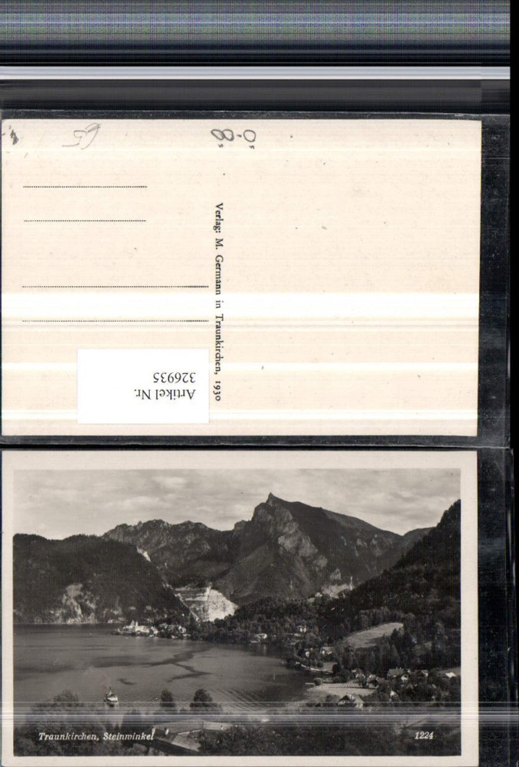 326935,Traunkirchen Steinwinkel Bergkulisse