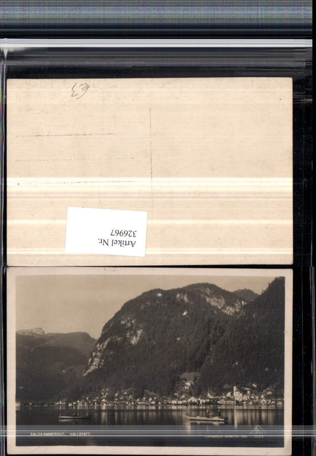 326967,Hallstatt Totale Boote