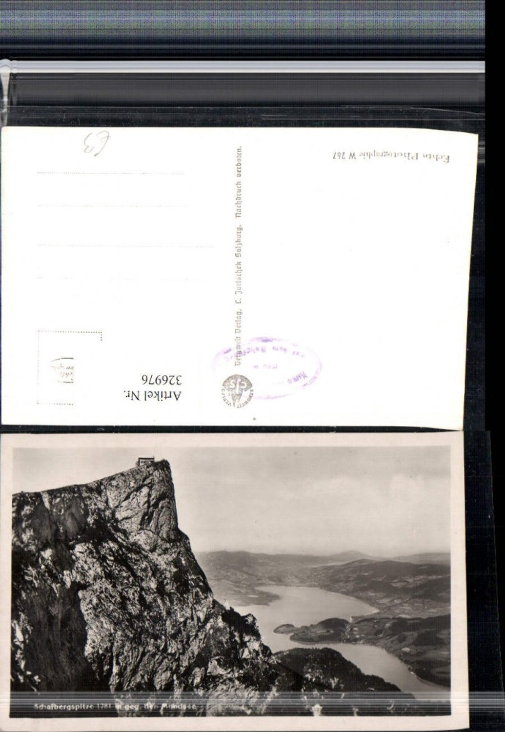 326976,Schafbergspitze b. St. Wolfgang m. Mondsee