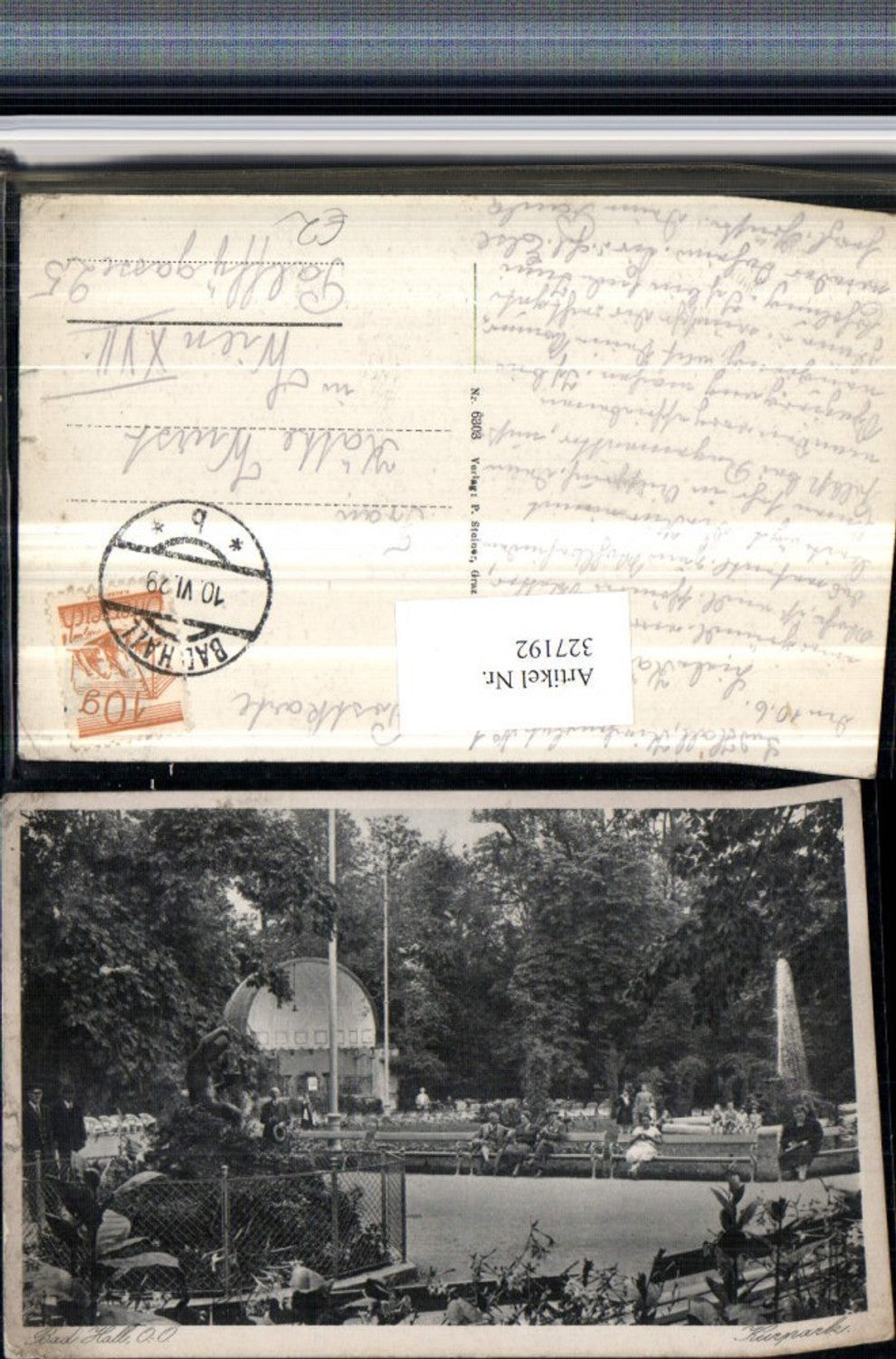 327192,Bad Hall Kurpark Musikpavillon