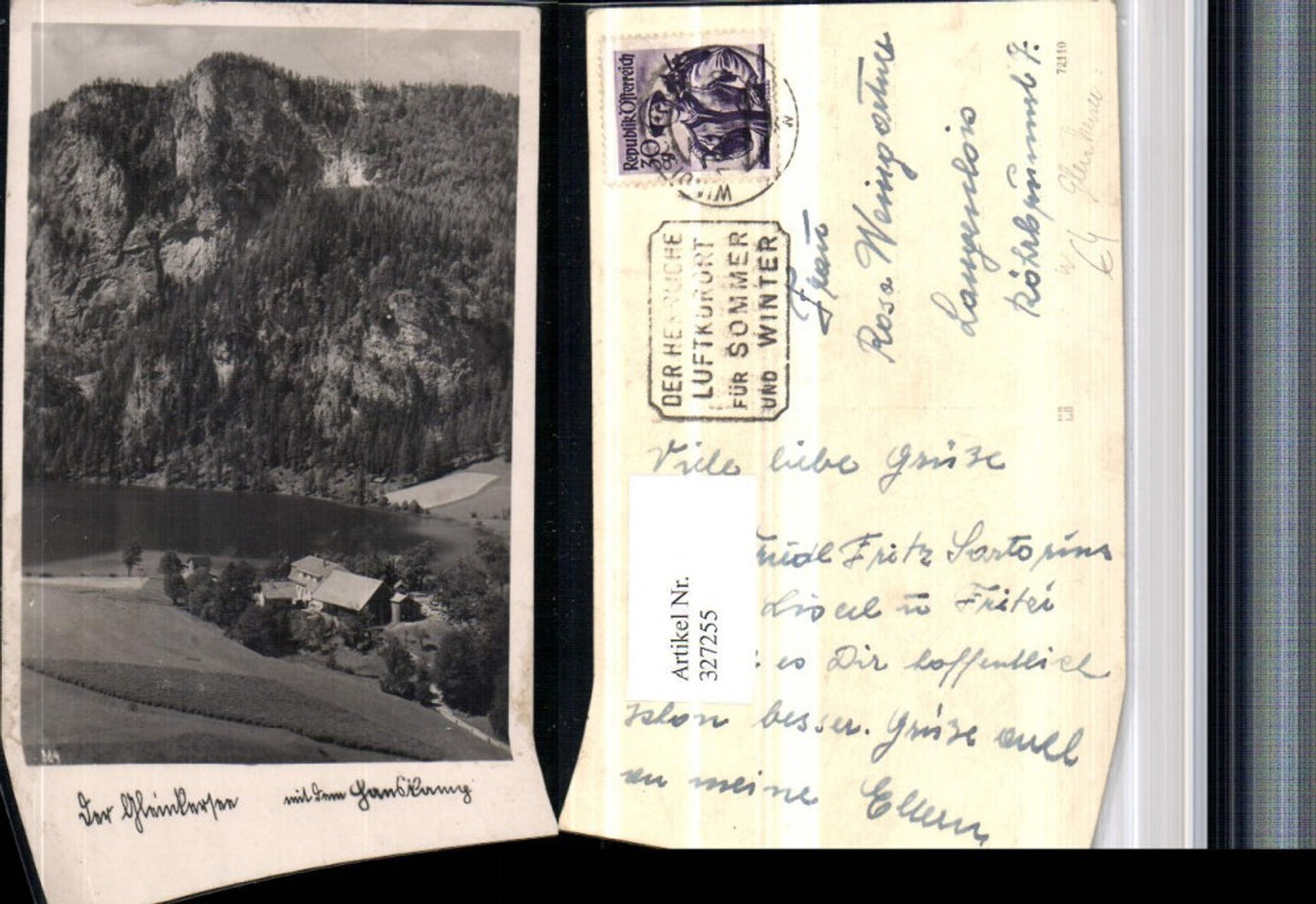 327255,Gleinkersee See b. Windischgarsten Gasthof