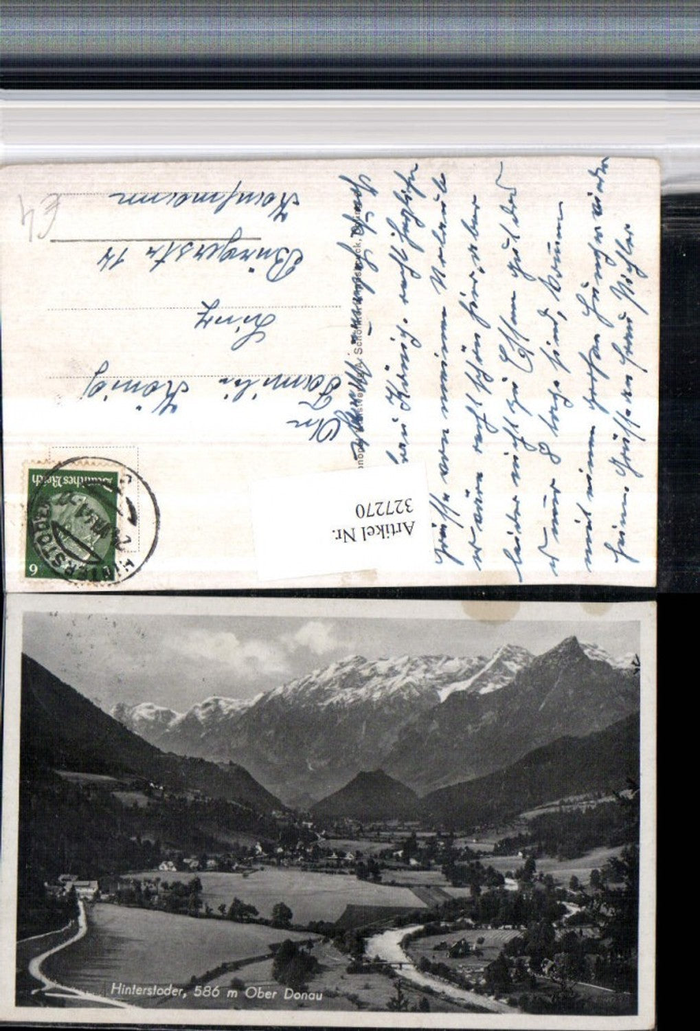 327270,Hinterstoder Totale Bergkulisse