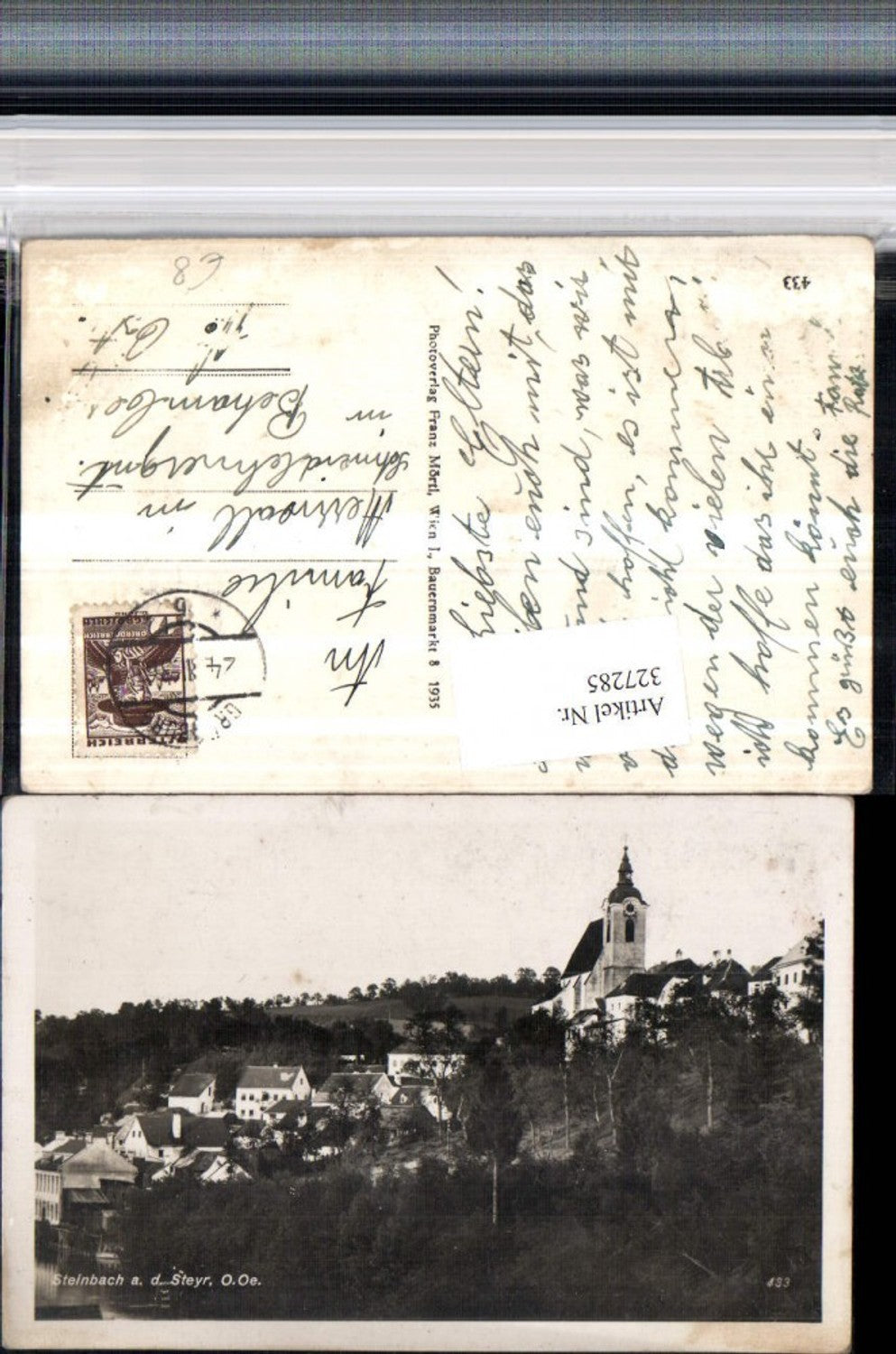 327285,Steinbach an d. Steyr Totale Kirche