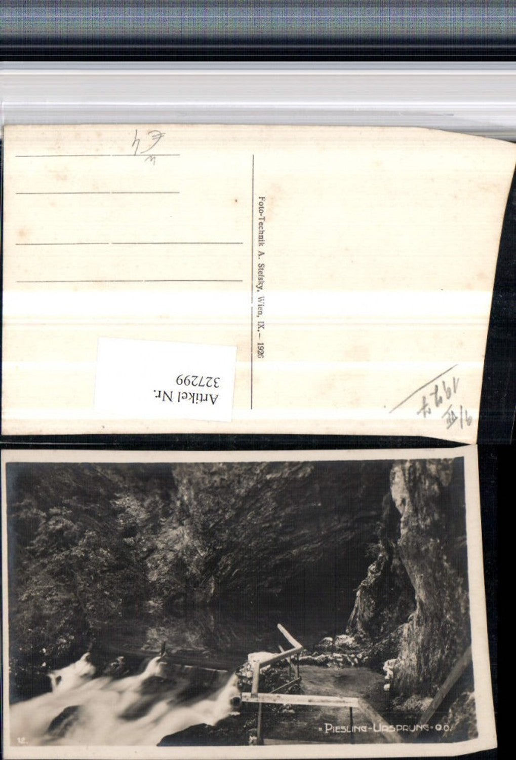 327299,Pießling-Ursprung b. Roßleithen Windischgarsten Wasserfall