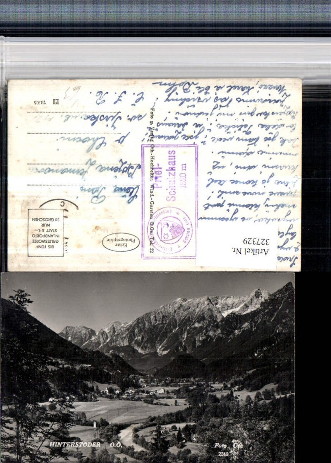 327329,Hinterstoder Totale Bergkulisse pub Foto Oth 2249