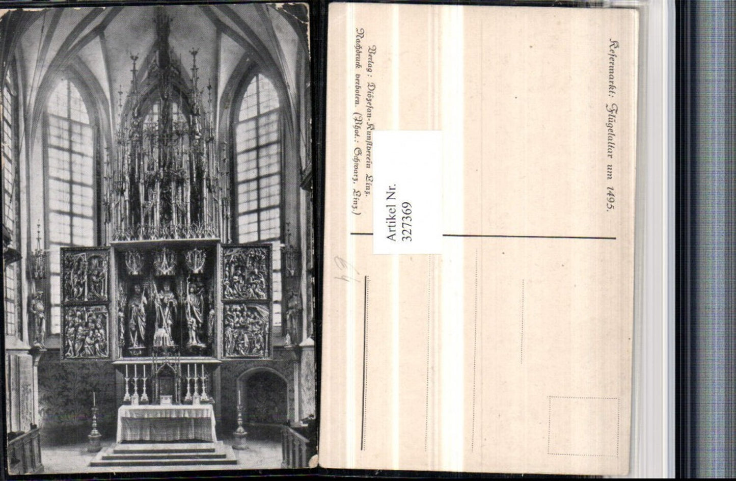 327369,Kefermarkt Kirche Innenansicht Flügelaltar