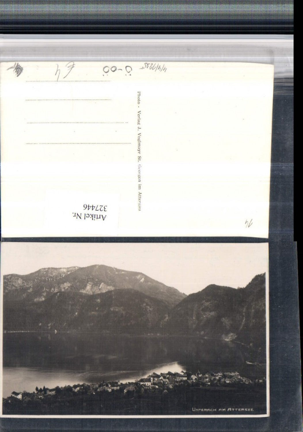 327446,Unterach am Attersee Totale Bergkulisse