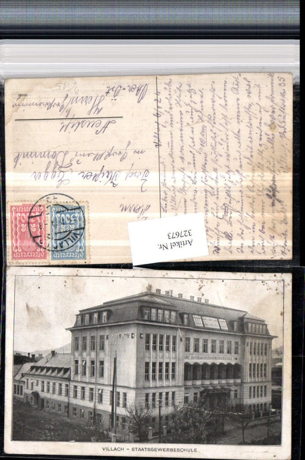 327673,Villach Staatsgewerbeschule Schulgebäude