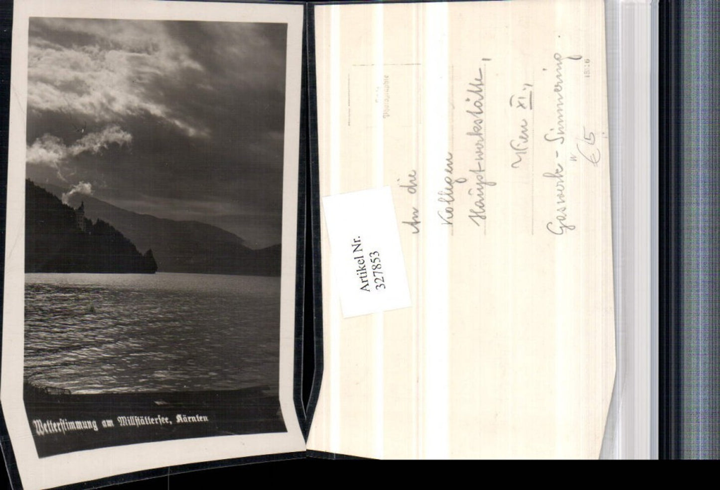 327853,Wetterstimmung am Millstättersee b. Millstatt