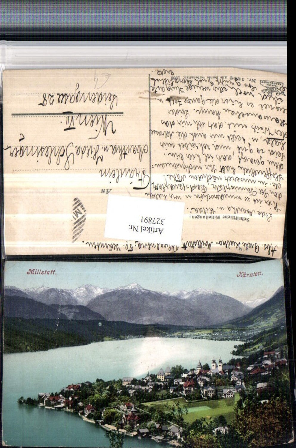327891,Millstatt Totale Bergkulisse