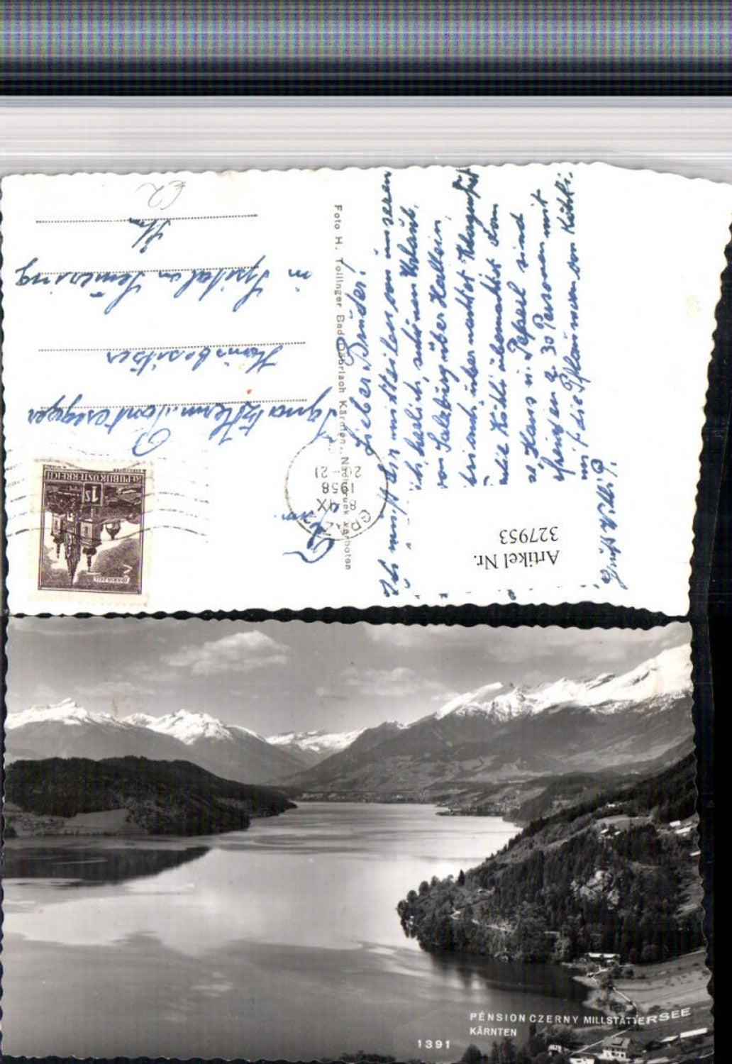 327953,Pension Czerny am Millstättersee Bergkulisse