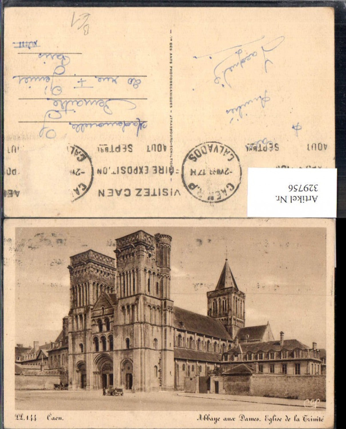 329756,Caen Abbage aux Dames Eglise de la Trinite Kirche