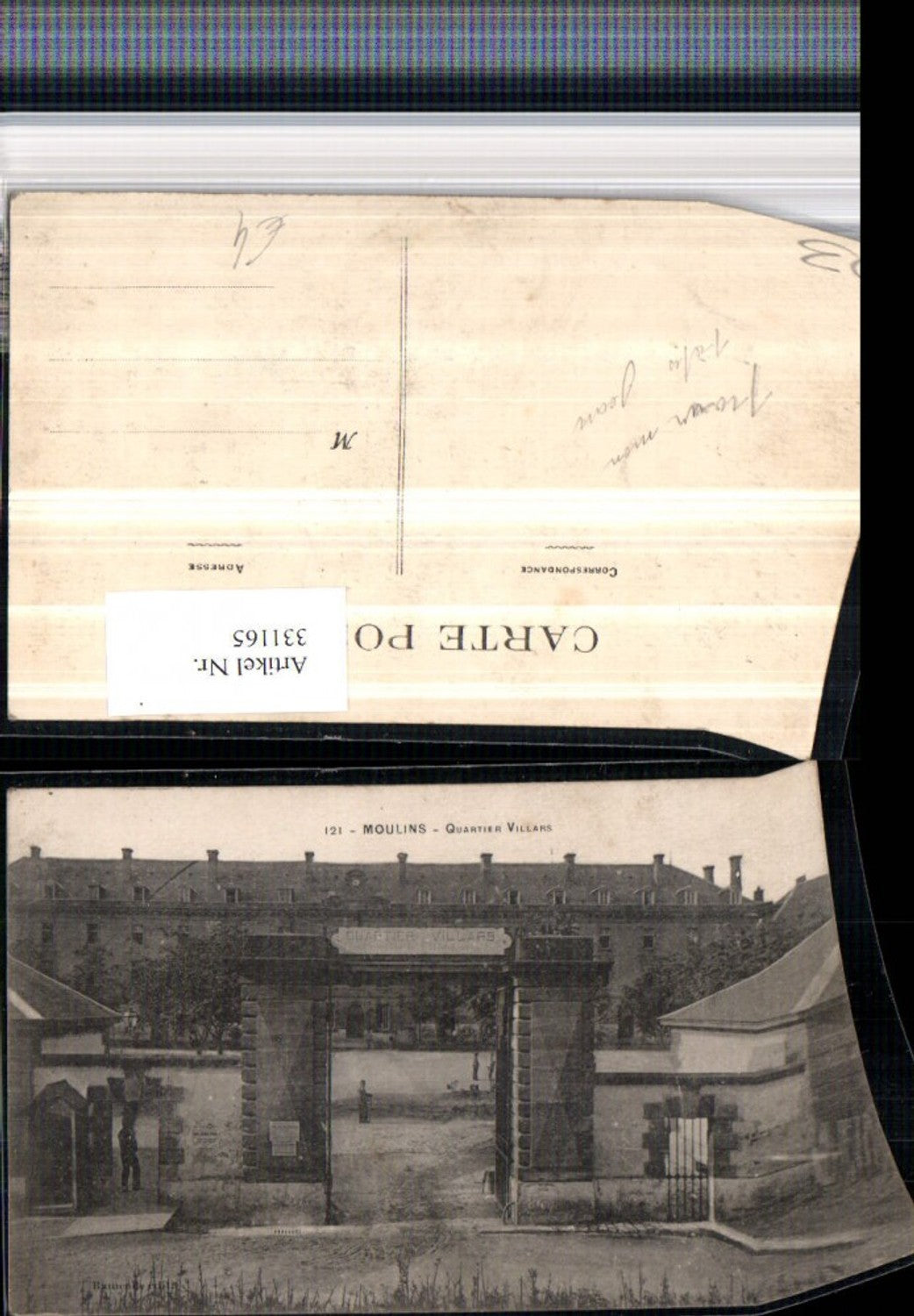 331165,Auvergne Allier Moulins Quartier Villars