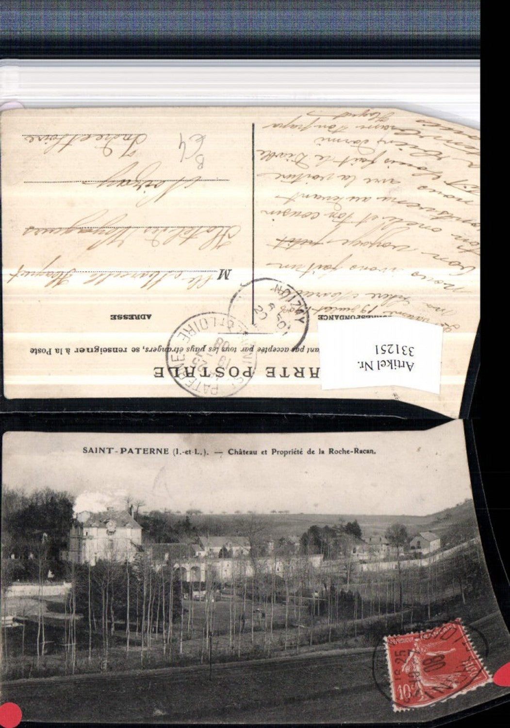 331251,Centre Indre-et-Loire Saint-Paterne Chateau and Propriete de la Roche-Racan Castle