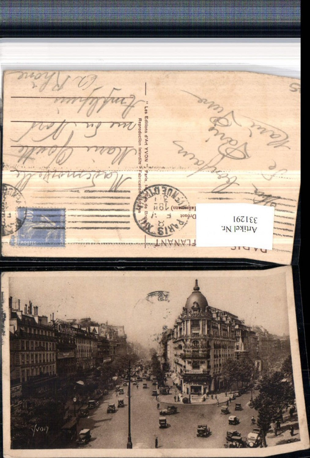 331291,Ile-de-France Paris Carrefour Richelieu-Drouot Straßenansicht