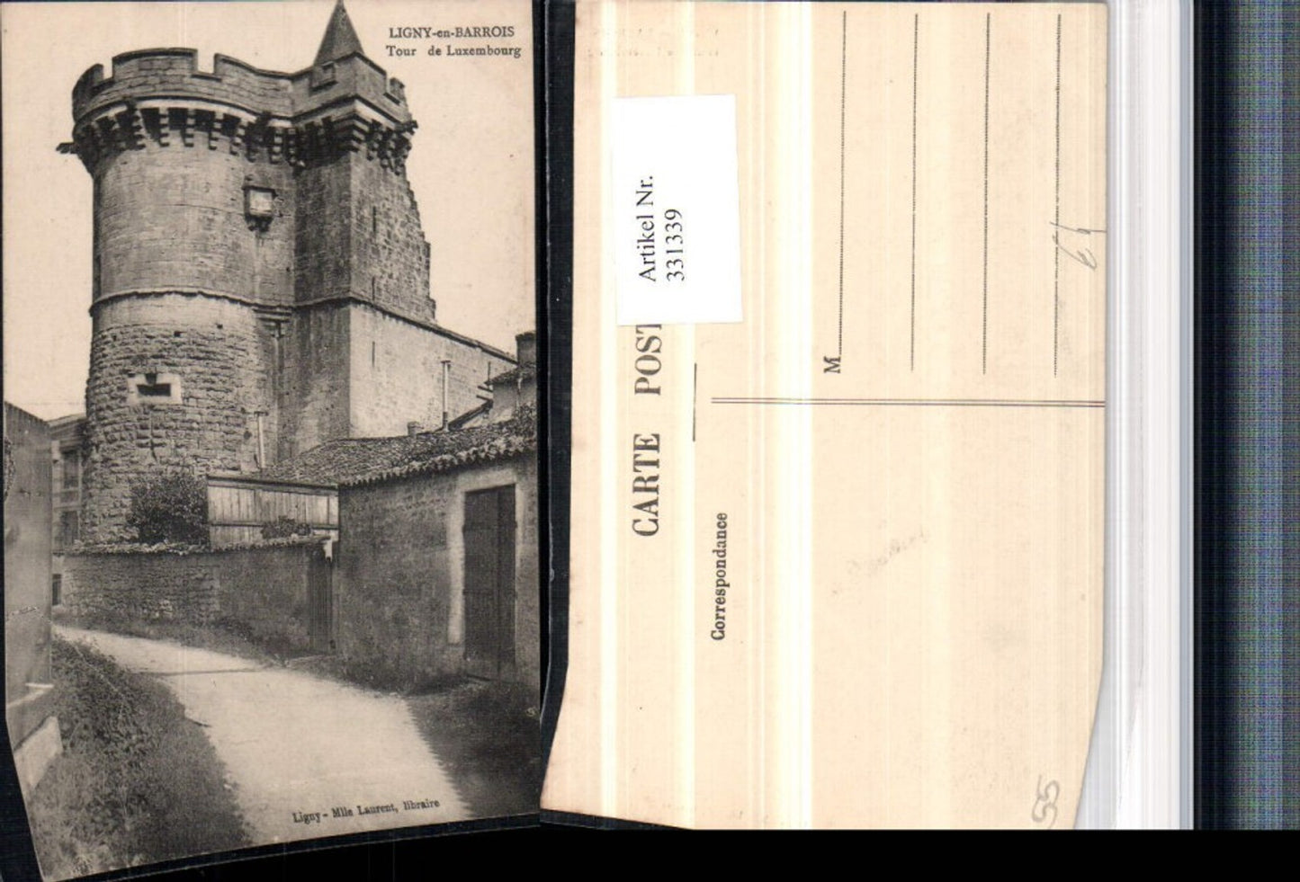 331339,Lothringen Meuse Ligny-en-Barrois Tour de Luxembourg Turm