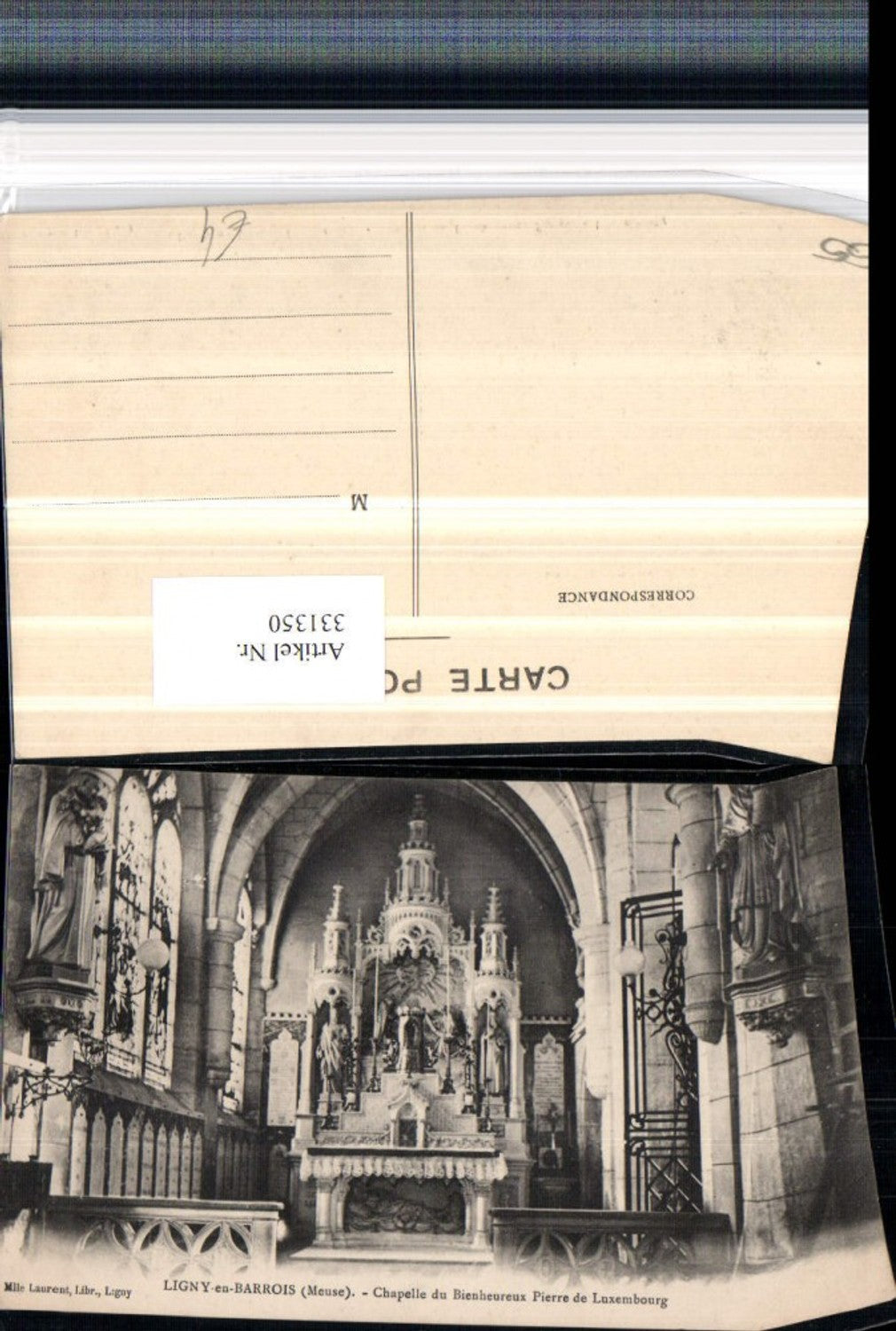 331350,Lothringen Meuse Ligny-en-Barrois Chapelle du Bienheureux Pierre de Luxembourg Kapelle