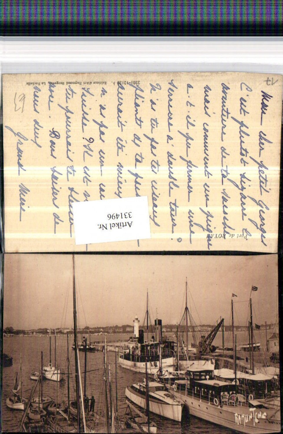 331496,Poitou-Charentes Charente-Maritime Royan Port Hafen Dampfer Segelboote Boote