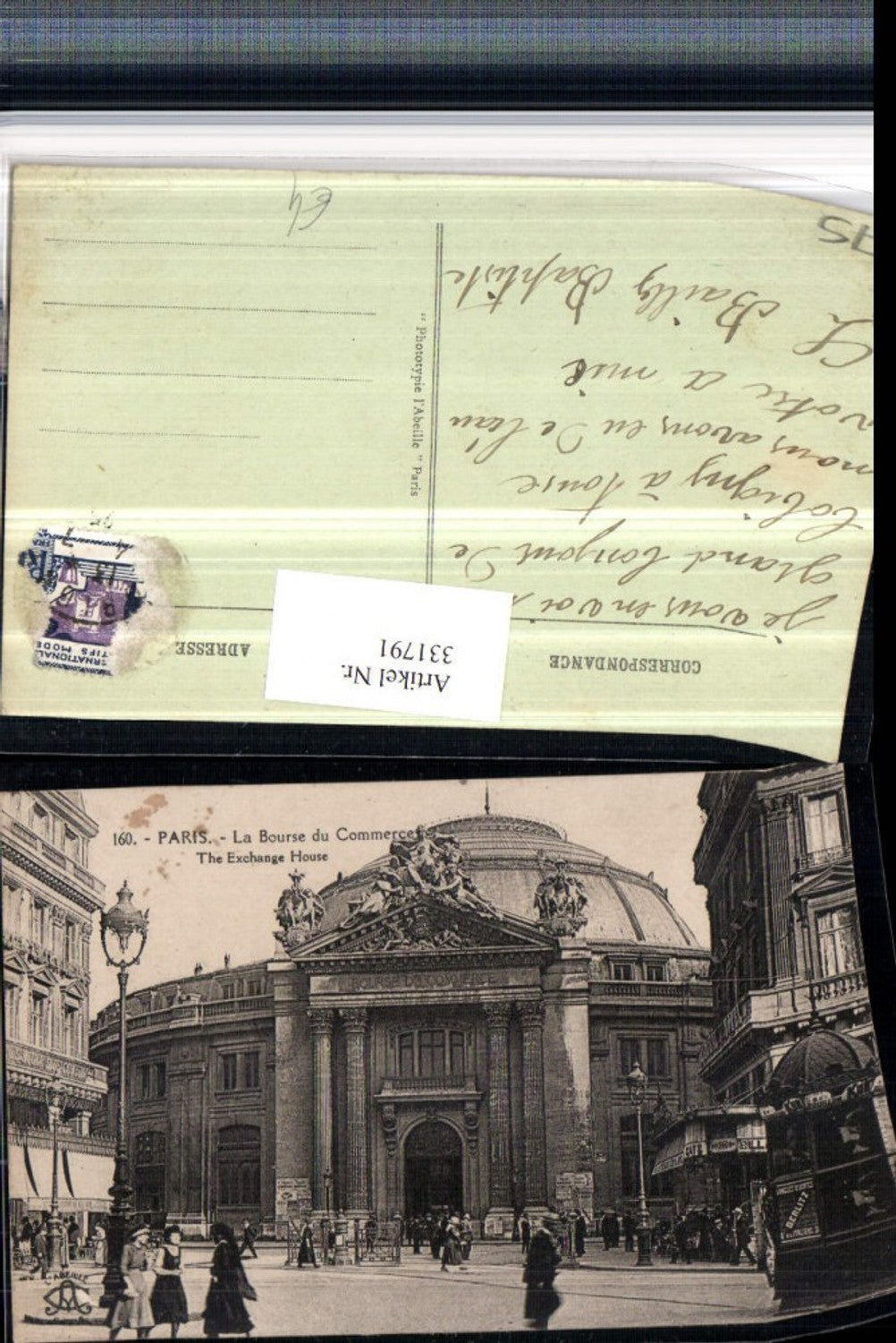 331791,Ile-de-France Paris La Bourse du Commerce The Exchange House Gebäude