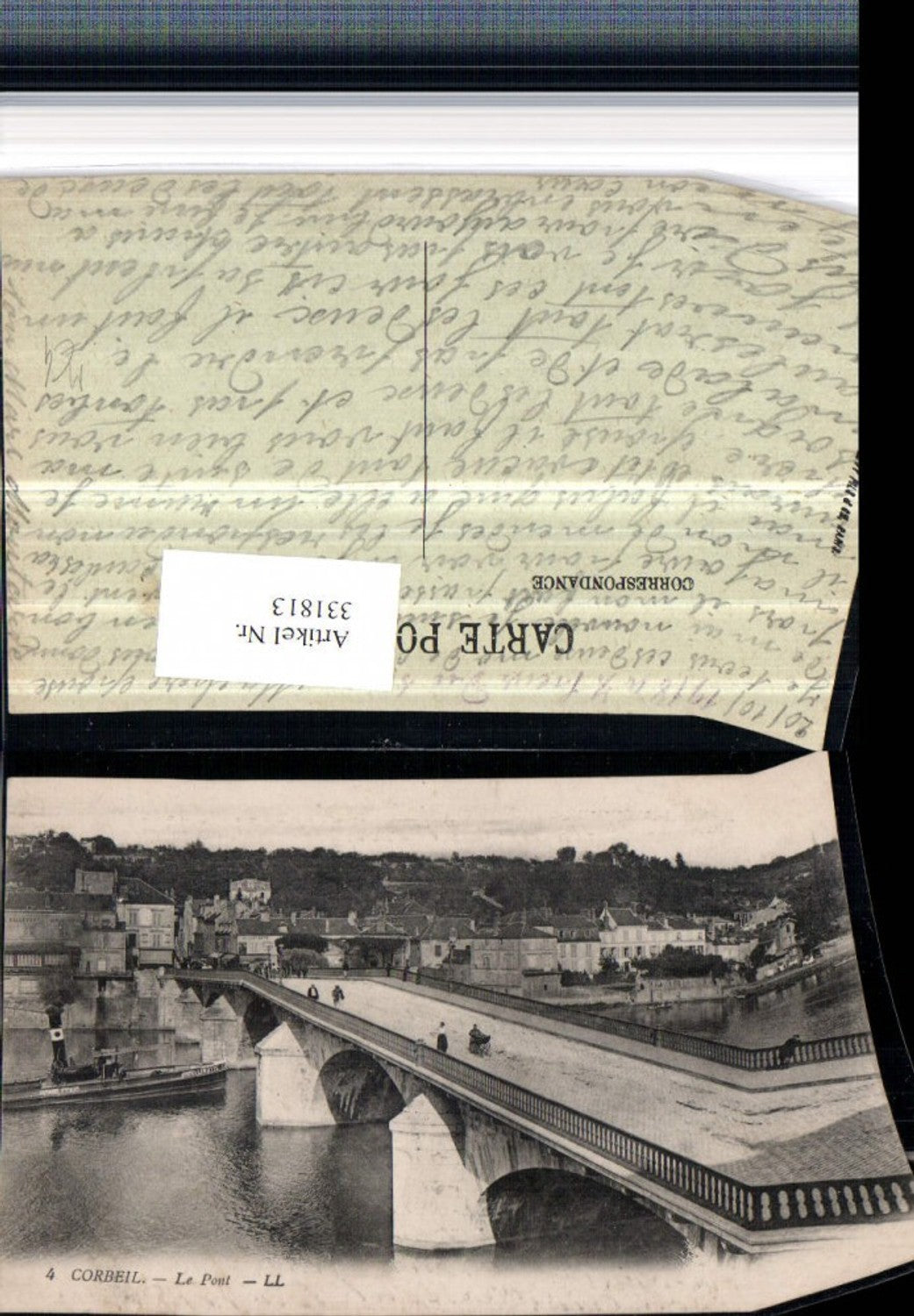 331813,Ile-de-France Essonne Corbeil Le Pont Brücke